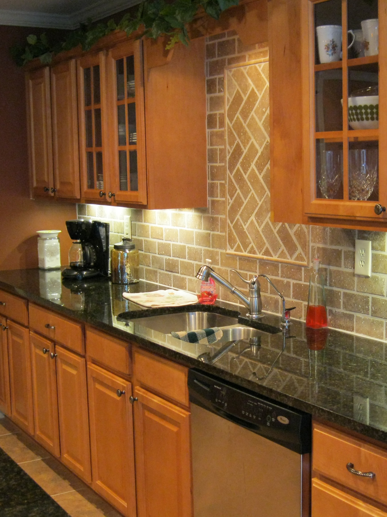 Handyman Services - Backsplash Tile Work